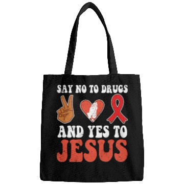 Discover Peace Ribbon Week Awareness Yes Jesus Wear Red Bags
