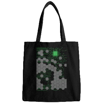 Discover Computer Science Circuit Board Bags