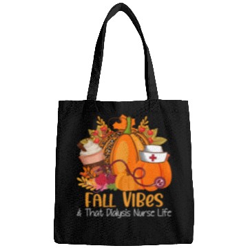 Discover Fall Vibes & That Dialysis Nurse Life Fall Autumn Bags