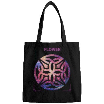 Discover Abstract elegant flower Bags