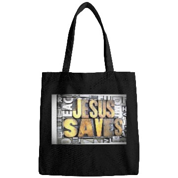 Discover jesus saves Bags