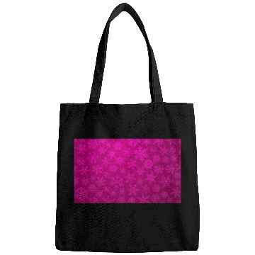 Discover Pink Snowflakes Christmas Pattern Bags