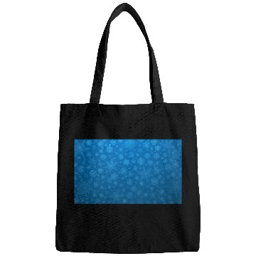 Discover Blue Snowflakes Aesthetic Pattern Bags