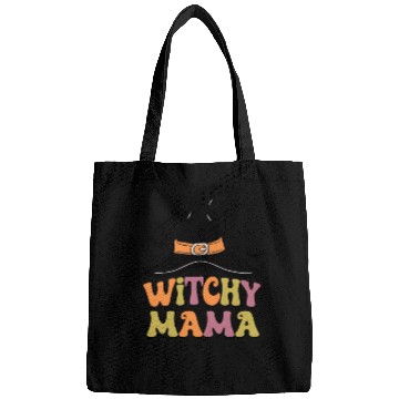 Discover Withcy Mama retro Halloween Witch Hat Bags
