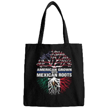 Discover Mexican Roots American Grown Bags