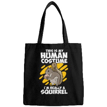 Discover Cute Rodent Squirrels Squirrel Human Costume Bags