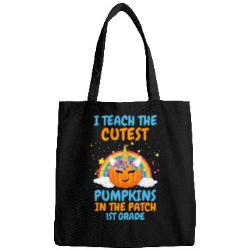 Discover Cutest Pumpkins Patch 1st Grade Teacher Halloween Bags