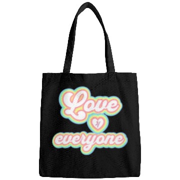 Discover Rainbow unisex love for everyone Bags
