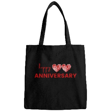 Discover Happy Anniversary for unisex Bags