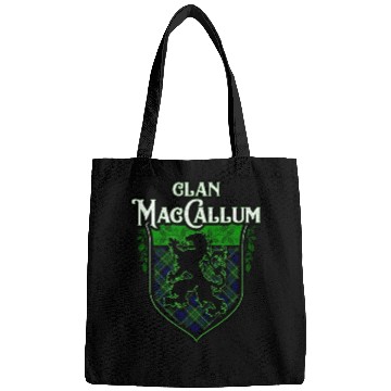 Discover Clan MacCallum Scottish Tartan Rampant Lion Celtic Bags