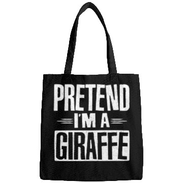 Discover Pretend I'm A Giraffe Easy Lazy Halloween Costume Bags