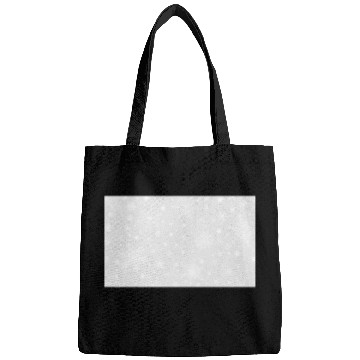 Discover Snowflakes Pattern Grey White Bags