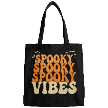 Discover Retro Spooky Vibes Halloween Bags