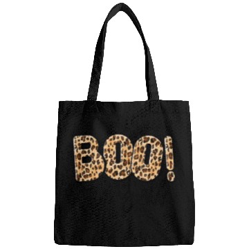 Discover Boho Boo Y'all Halloween Leaopard Print Bags