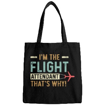 Discover The Flight Attendant Hardworking Person Gift Bags
