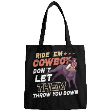 Discover Rodeo Bull Riding Livestock Show Farmer Cattle Bags