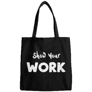 Discover Show Your Work - Teacher Bags
