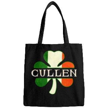 Discover Cullen Irish Surname Ireland Flag Shamrock Bags