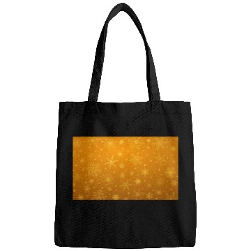 Discover Orange Snowflakes Christmas Pattern Bags