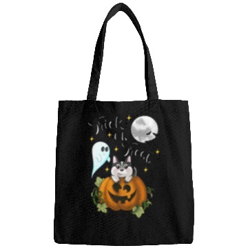 Discover Pumpkin Dog - trick or treat Bags