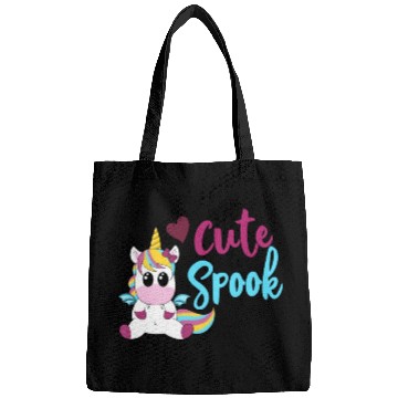 Discover Bat Unicorn - Too cute to spook Bags