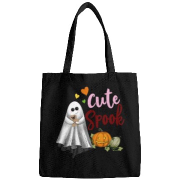 Discover Cute Ghost - Too cute to spook Bags