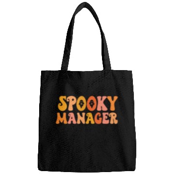 Discover Retro Spooky Manager Halloween Office Manager Bags