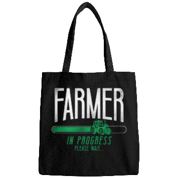 Discover Farming Farmer Tractor Vintage Bags