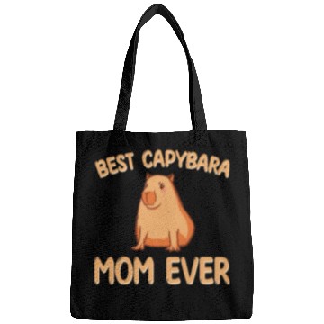 Discover Best Capybara Mom Ever Bags