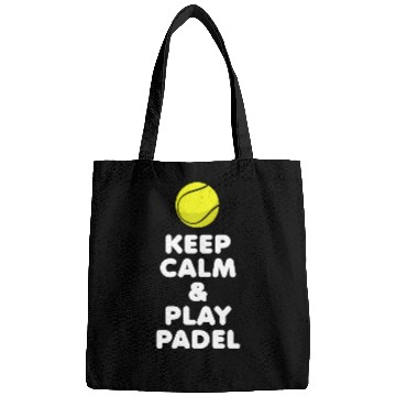 Discover Padel Keep Calm & Play Padel Bags