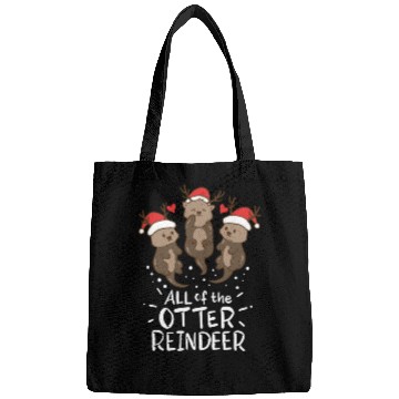 Discover Otter Reindeer Deer Christmas Xmas Gift Present Bags