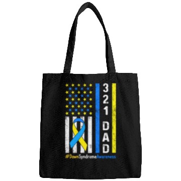 Discover 321 Dad Down Syndrome Awareness Bags