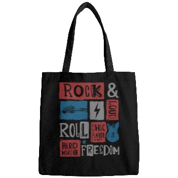 Discover rock music guitar player Bags