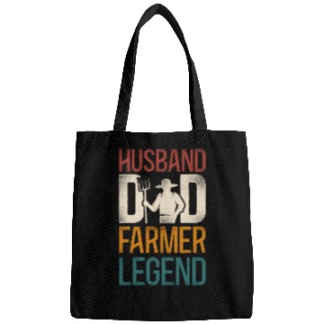 Discover Farming Farmer Dad Father Tractor Bags