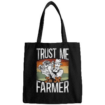 Discover Farming Farmer Tractor Vintage Bags