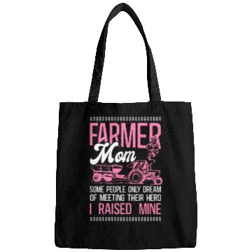 Discover Farming Farmer Mom Mother Tractor Bags