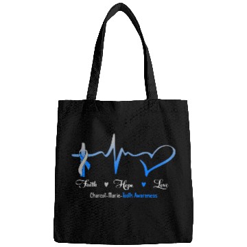 Discover Faith Hope Love Charcot Marie Tooth Awareness Bags
