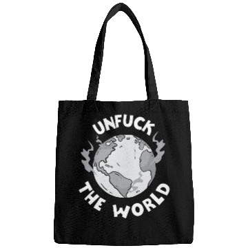 Discover Unfuck The World Save The Elephants Earth Day Bags
