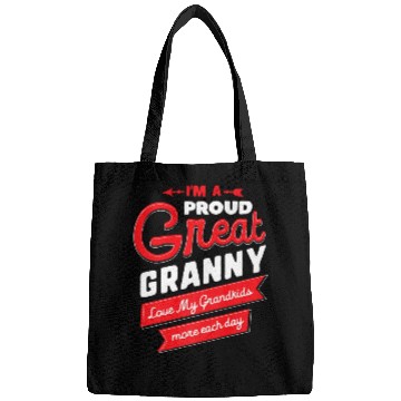 Discover Proud Great Granny Love My Grandkids Grandma Gift Bags
