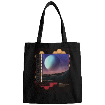 Discover Space astronaut science planets astronomy design Bags