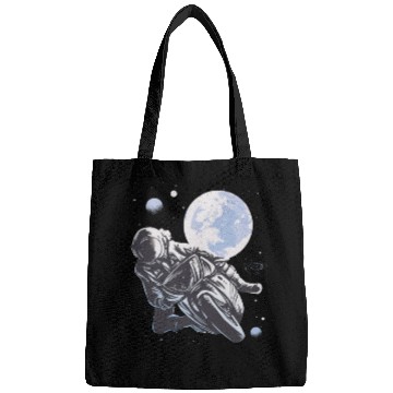 Discover Space astronaut science planets astronomy design Bags