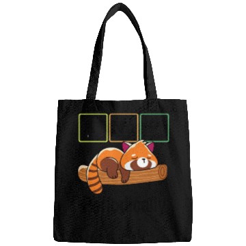 Discover I Nap Red Panda Bags