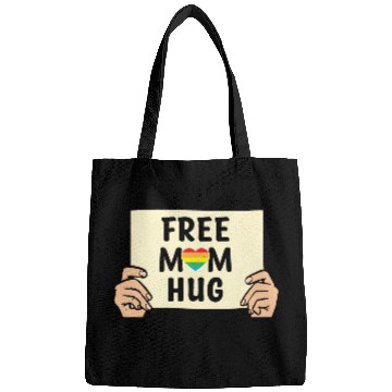 Discover Free Mom Hugs LGBTQ Mother's Support Bags