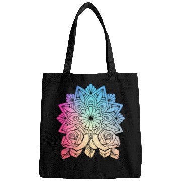 Discover Mandala Rose Art Bags