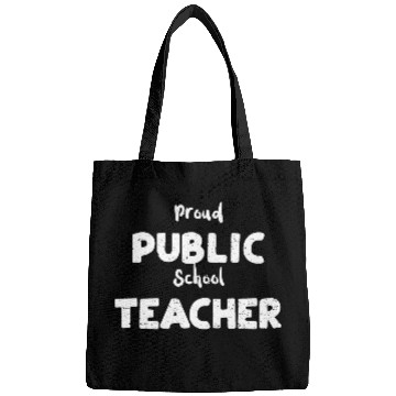 Discover Proud Public School Teacher Bags
