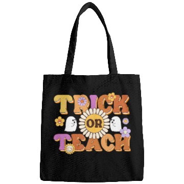 Discover Trick Or Teach Ghost Teacher Halloween Costume Bags