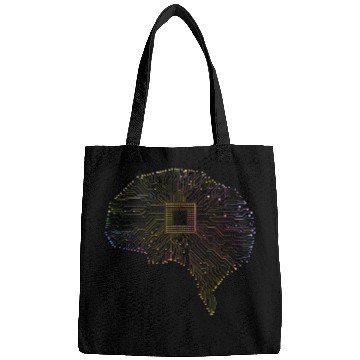 Discover Computer Circuit Board Platine Brain Engineer Bags