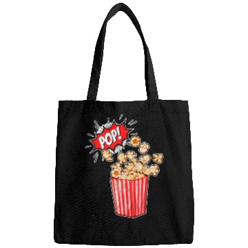 Discover Retro Movie Popcorn Lover Bags