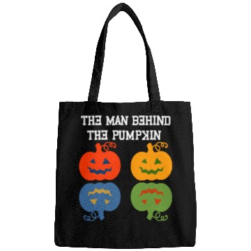 Discover Halloween Pregnancy Man Pumpkin Bags Funny Part