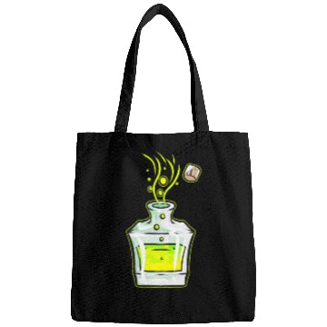 Discover Flask With Green Magic Potion Halloween Bags